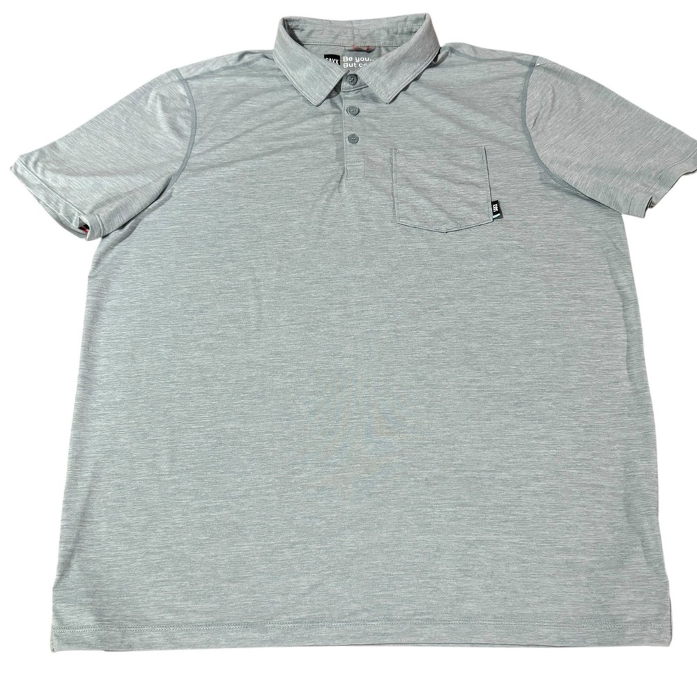 Saxx Droptemp‎ Cooling All Day Cool Polo Light Blue Men's Size L